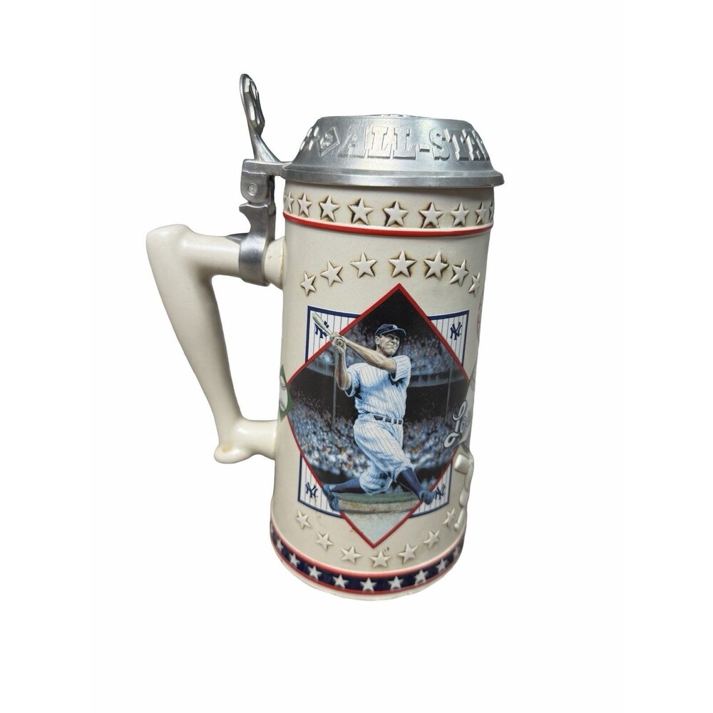 1996 Lou Gehrig The Iron Horse All Star Sluggers Beer Stein Longton Crown Ltd Ed - Picture 2 of 7